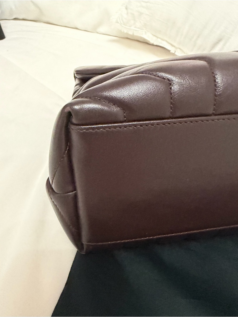 Saint Laurent Black Tulip Loulou Medium Bag: Rare - Picture 6 of 13